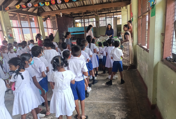 Operating school meal Program in a rural area